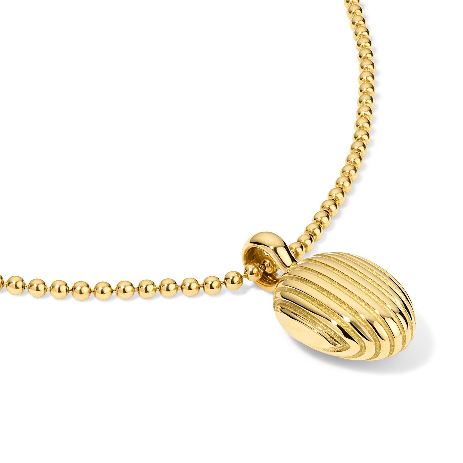 アクセサリー DIFFERENT NECKLACE PREMIUM Labyrinth Band | 18K Yellow Gold Fine Jewelry – Pamela Zamore